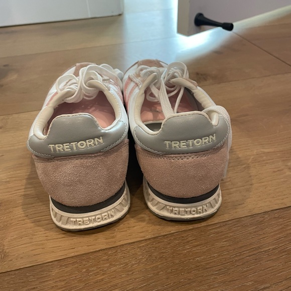 Tretorn Women’s Rawlins Retro Pink Sneaker - Picture 3 of 4